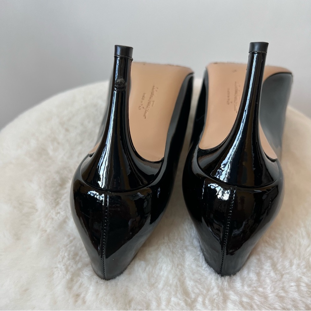 Salvatore Ferragamo Black High Heel Pumps size 6 - Picture 8 of 16